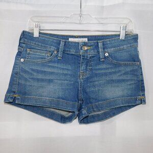 Guess  Low Rise Blue Denim jean Shorts 2.25" Inseam Womens 27 Y2K